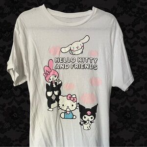 Sanrio Hello Kitty and Friends White T-Shirt